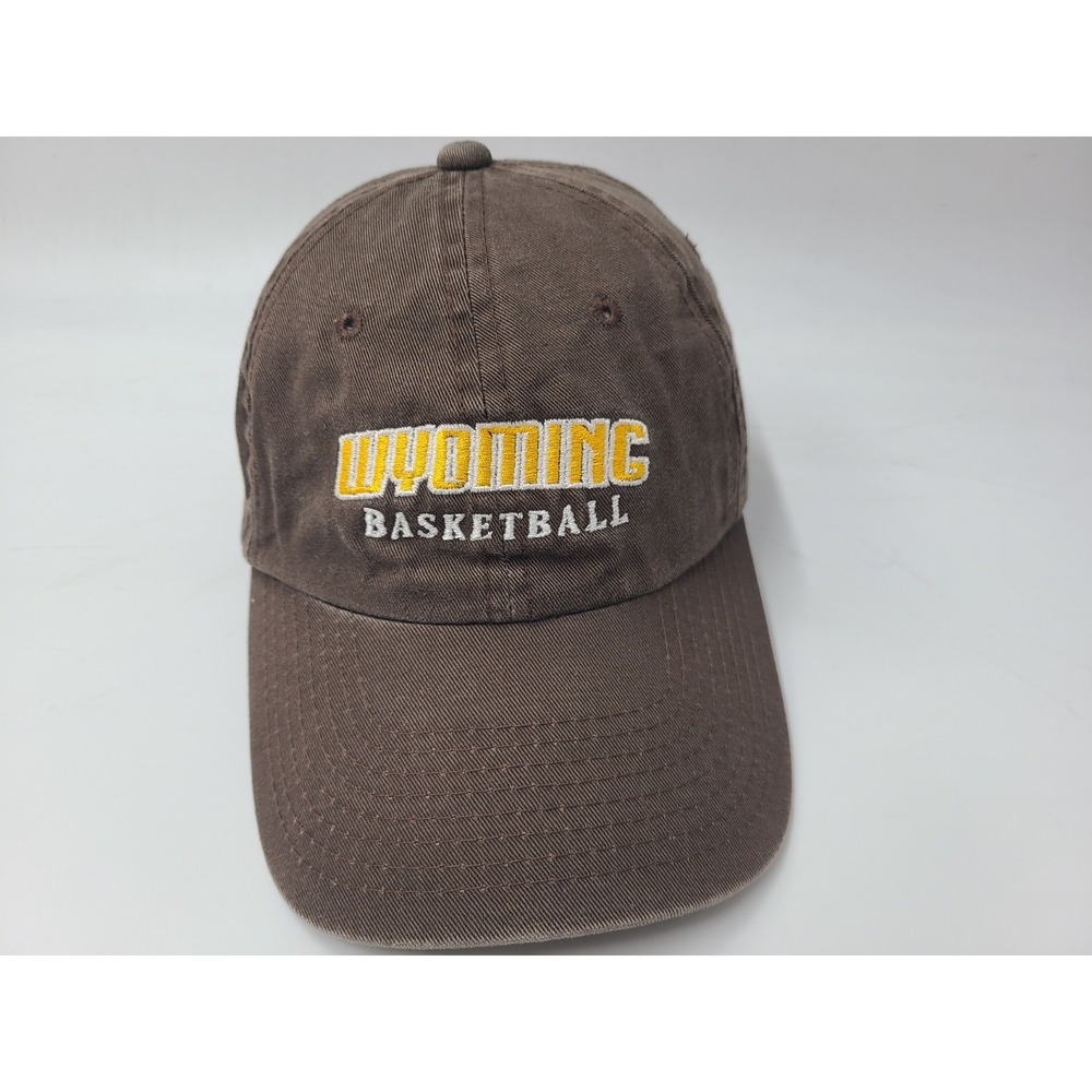 University of Wyoming Cowboys Basketball Adjustable Hat Cap Men Women NCAA Brown